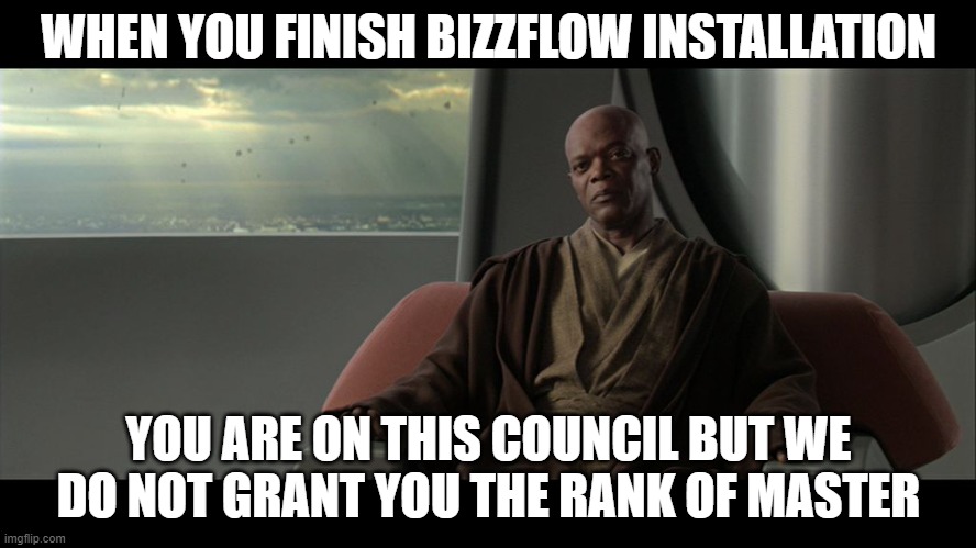 you are on this council but we do not grant you the rank of master
